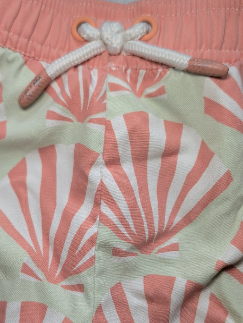 2T Little Co by Lauren Conrad Swim Trunks Stripe Sea Shell